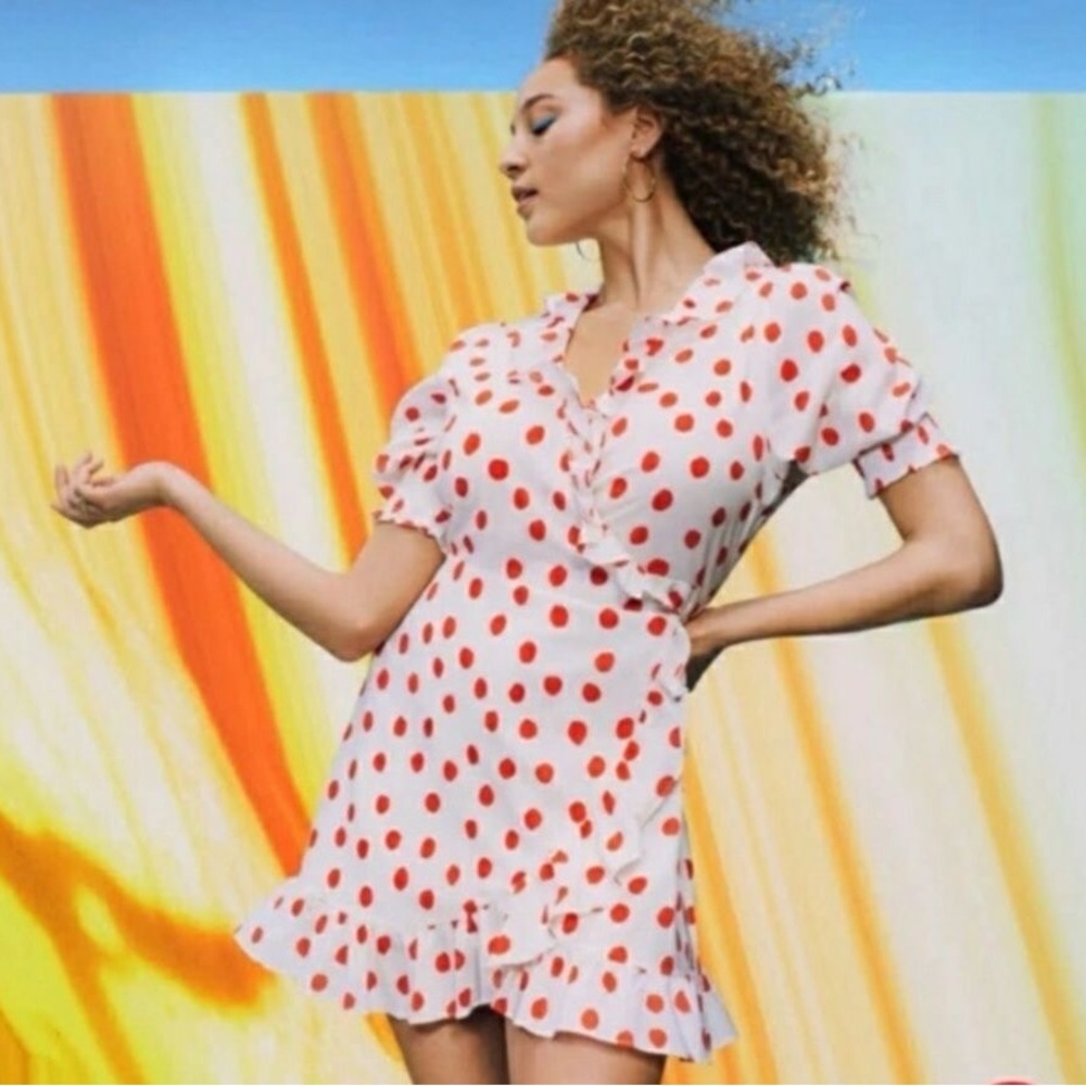 RIXO for Target Polka Dot Wrap Dress